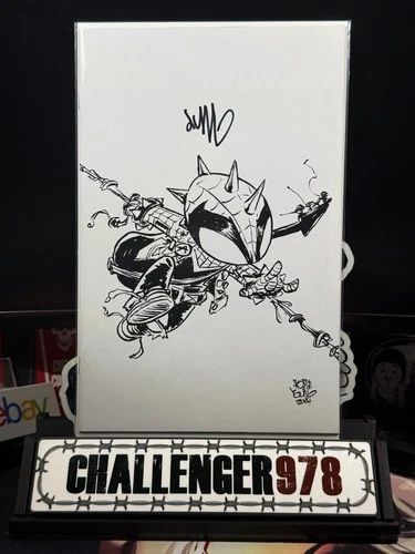 Amazing Spider-Man #52 1:50 Skottie Young SIGNED VIRGIN w/ COA - SPIDER-PUNK