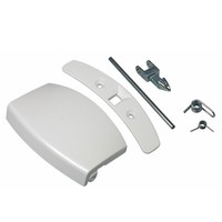 Easypart Passend FüR Electrolux 405508700/3 TüRgriff Weiß Waschmaschine Aeg