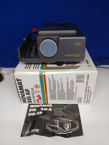 BRAUN Novamat 315AF Slide Projector Boxed