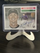 2025 Topps Archives - 1956 Fan Favorites Autographs Aaron Schunk (AU, RC)