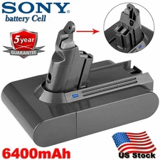 6.4Ah 21.6V Li-Ion battery for Dyson V6 DC58 DC59 DC61 DC62 DC72 965874-02 SV09