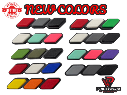 Tri-Color Grille Badge Emblem for Tacoma, Tundra, 4Runner (LIFETIME WARRANTY) - Bild 1 von 19