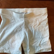 Members Mark Girls White Cartwheel Shorts 7/8