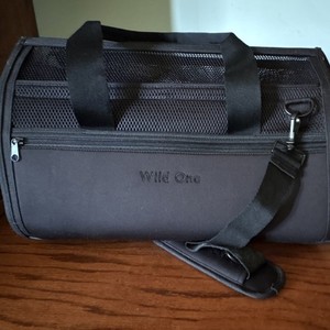 Wild One Black Carrier for Dogs/Cats