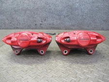 10-20 NISSAN Z34 370Z REAR LEFT & RIGHT SPORT BRAKE CALIPER SET AKEBONO 98K OEM