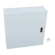 NEMA 4X Steel Enclosure 24x24x8" IP66 Waterproof Electrical Box w/Mounting Plate