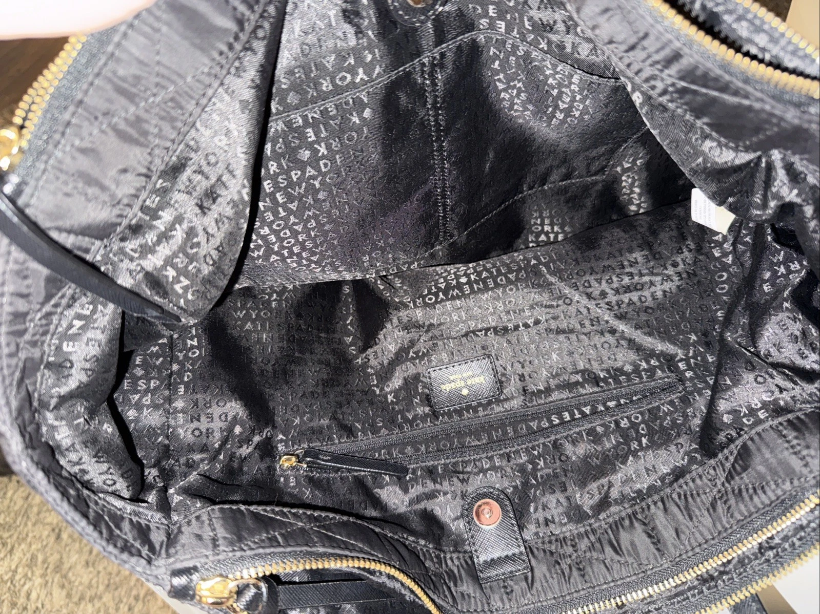 Borsa grande Kate Spade New York Wilson Road trapuntata Talya usata pochissimo