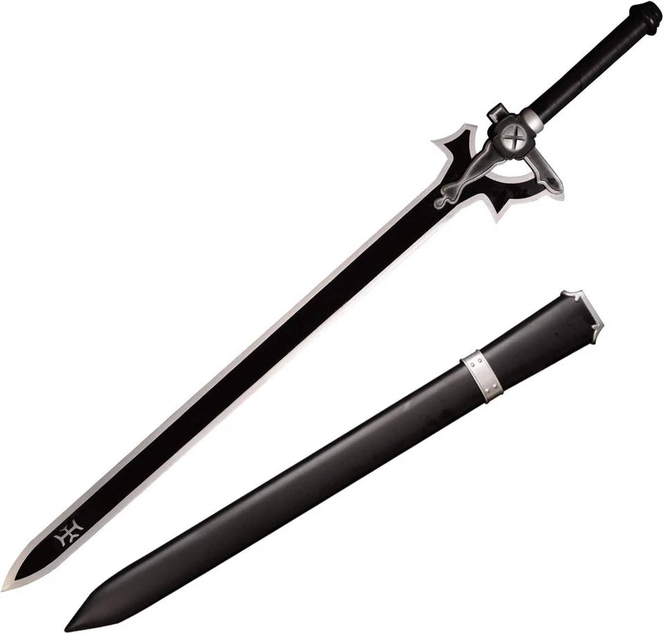 Kirito Elucidator 41" Replica Sword Art Online Carbon Steel Metal Sword - Image 2 of 4