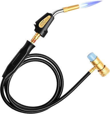 MAPP Gasbrenner, Potuem Propangasbrenner Schweißen Propanbrenner mit 1,5m Schlauch S