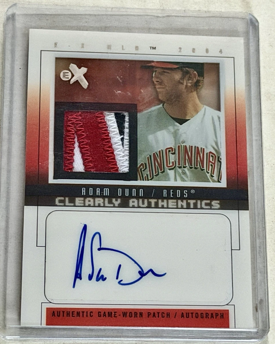 Adam Dunn Original Baseball Sports Trading Cards & Accessories for
