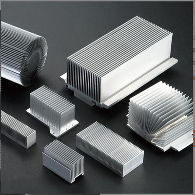 DIY Aluminum motor&Radiator CNC machining services, CNC production of parts