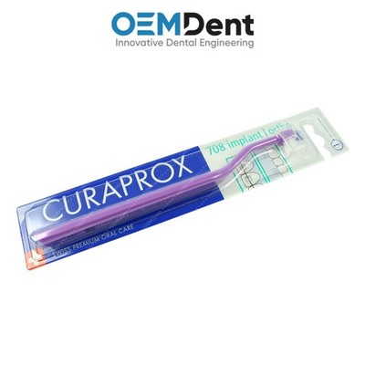 CURAPROX CS 708 Seven Tuft Toothbrush Compact Head Soft Bristles Swiss Made