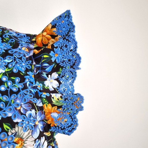 Rabanne H&M Top Floral Chloe Sevigny Broderie Anglaise Poplin Cotton Vest Small - Picture 5 of 11