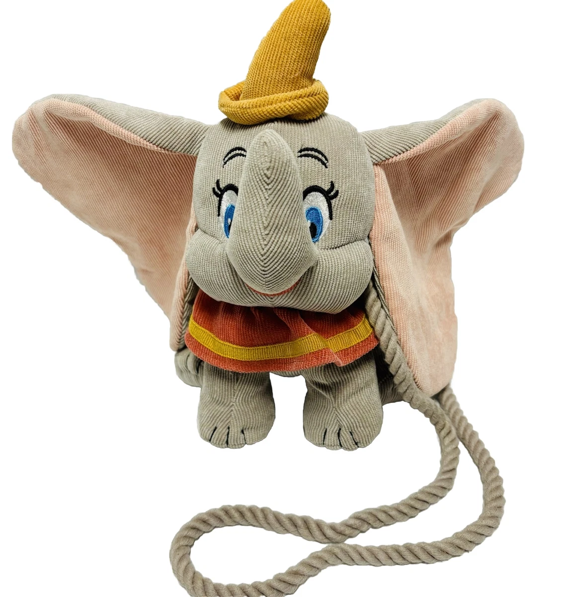 ZARA Disney Bag Baby Dumbo Corduroy Plush Crossbody Purse for Kids Adults