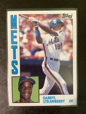 1984 Topps - #182 Darryl Strawberry (RC)