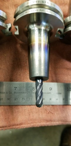 Portaherramientas BIG KAISER PLUS CAT 40 BCV40 SF SF HRINK, 3 piezas, hechos en EE. UU., 8, 10,12 mm - Imagen 6 de 9