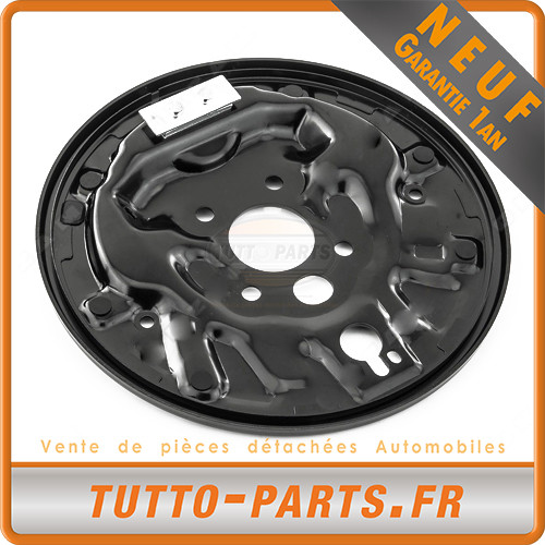 Protection disque de frein arrière haute résistance pour Octavia Roomster 2 pièces