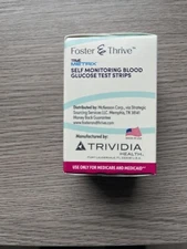 Foster and Thrive Blood Glucose Test Strips 2 pack