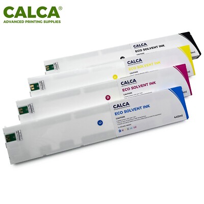 CALCA Compatible 440ml ECO-Sol Max Ink Cartridge CMYK Optional