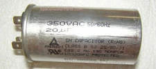 3820-0258-00 Capacitor for 135-220K btu htrs Dyna Glo, Thermoheat, Dura Heat