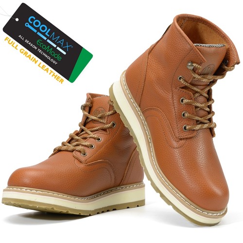 Bota Punta Suave 6 Pulgadas, Antideslizante Antifatiga Suela de Cuña Zapatos EH (306-308) - Imagen 23 de 24