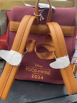 Loungefly Food & Wine DCA 2024 Backpack New 2024 Disney California Adventure Food & Wine Festival  main image 3