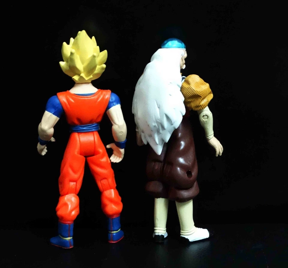 LOTE DE 2 FIGURAS DE ACCIÓN IRWIN Toys DragonBall Z DBZ Android 20 SS GOKU #KF4 Foto 3 de 4