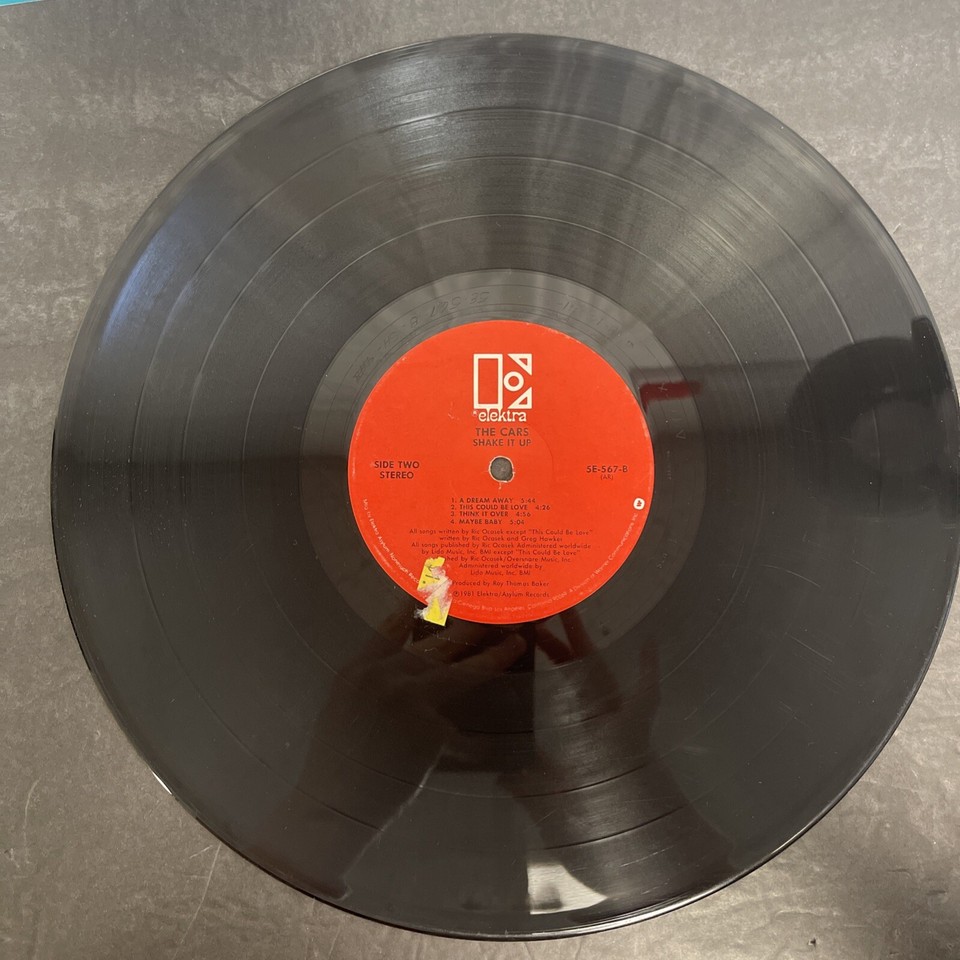 Lp Condition 1981 The CARS Shake It Up ELEKTRA 12” LP Album Vinyl CLEAN & TESTED | eBay