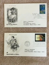 ((2)) First Day of Issue ~ Mixed ~ 2002 ~ 2003  Estate Find # 539