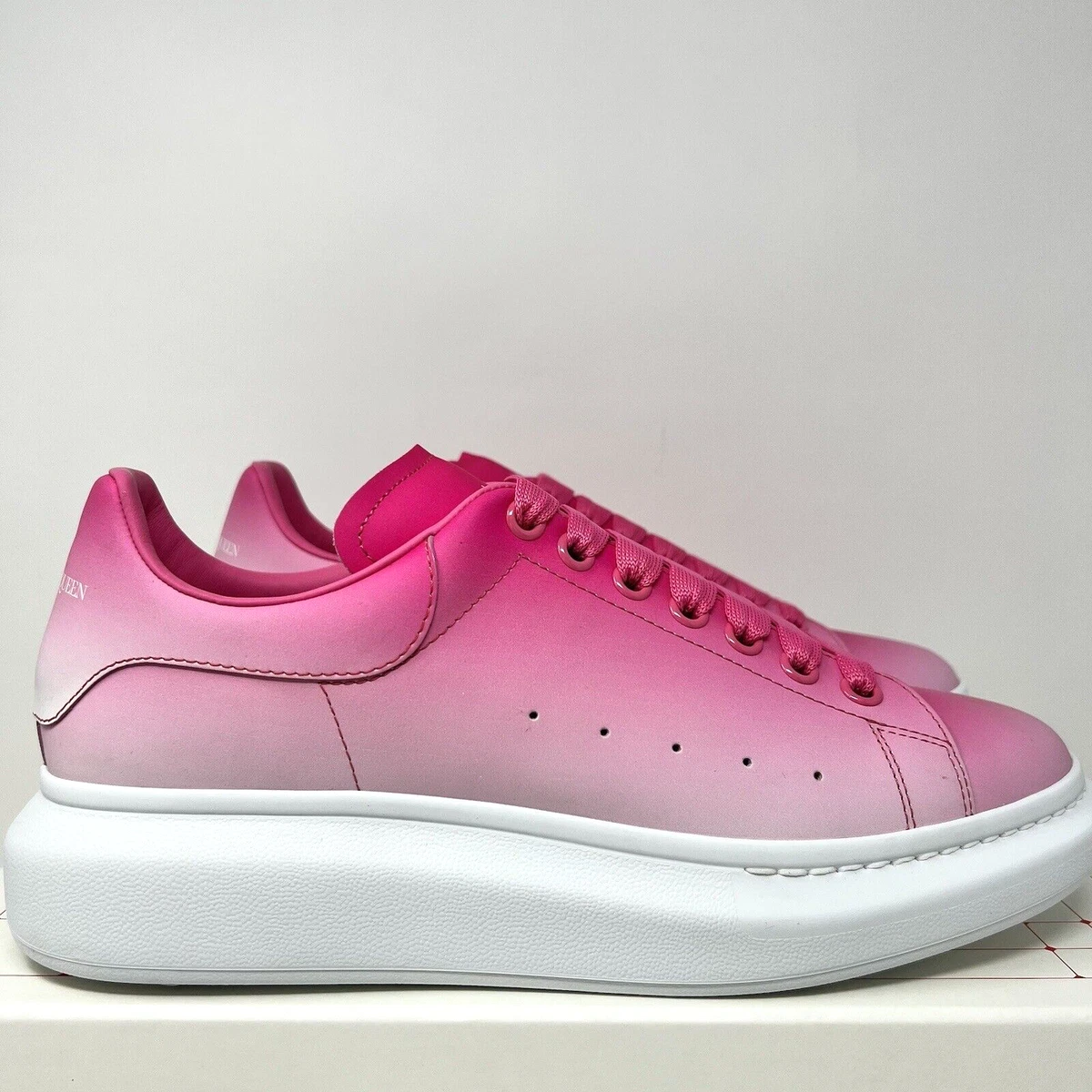 Alexander mcqueen hotsell pink bottom shoes
