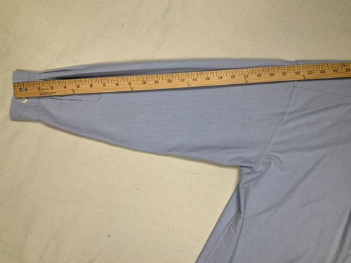 Boys Size 18 Lot: Navy Blazer, Blue Oxford L/S Shirt, Silk Tie Land's End EUC - Picture 16 of 22
