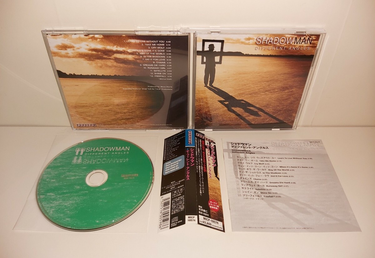 スパンデビル ダルマロンパ SHADOWMAN - Different Angles JAPAN CD w/OBI [MICY-10574