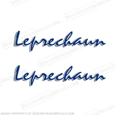 Fits Coachmen Leprechaun RV Decals - 2002 (Set of 2) - Any Color! - 7" x 30"