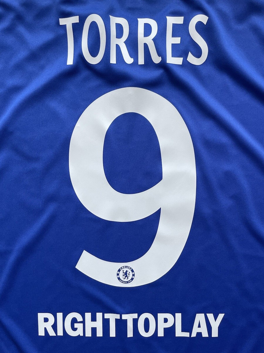 Chelsea FC アディダス トーレス 9 Mサイズ 2013/14 Chelsea Home Jersey #9 TORRES XL Adidas Soccer