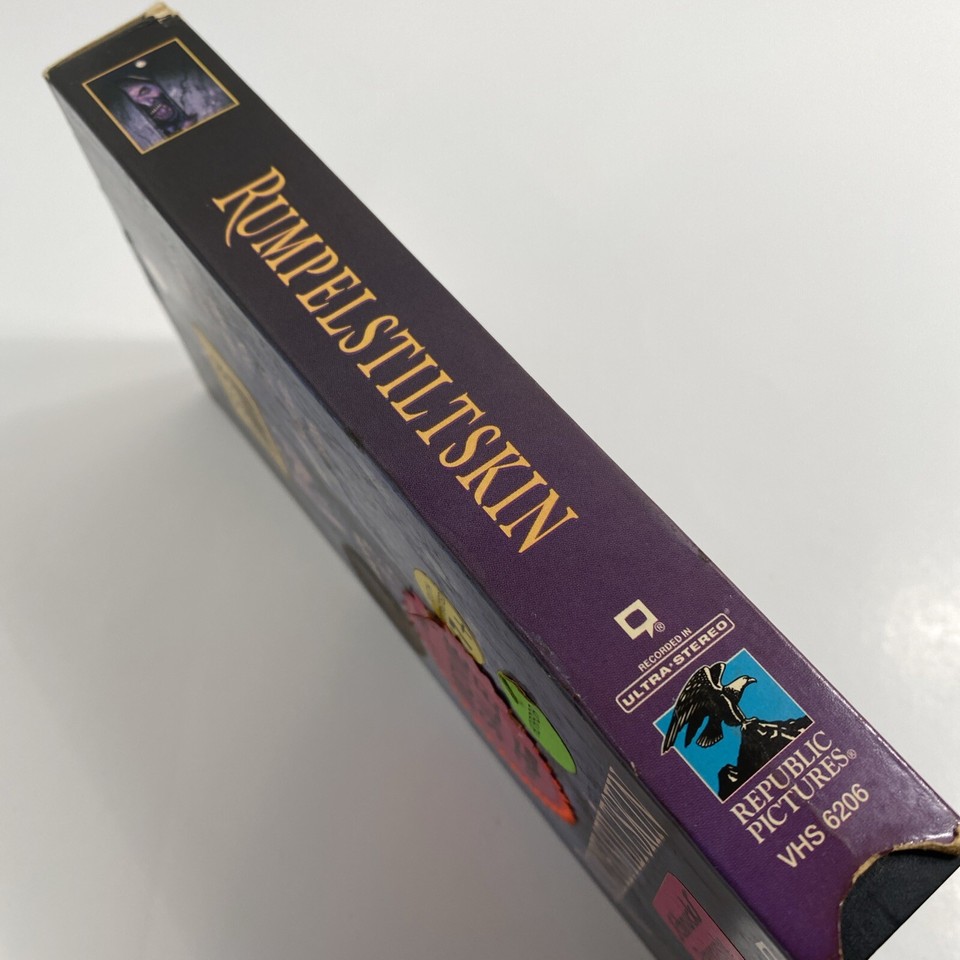 Rumpelstiltskin VHS 1996 Max Grodénchik John Ducey Kim Johnston Ulrich