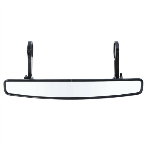 15" Wide Rear View Race Mirror Convex Mirror w/ 1.75" Clamp ATV UTV For Polaris - Picture 6 of 6