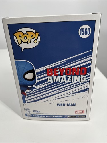 Funko POP Marvel Web-Man Entertainment Earth Exclusive #1560 - Picture 3 of 7
