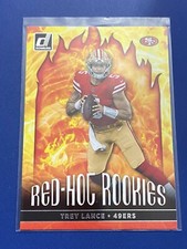 🏈 2021 Panini Donruss Football Red Hot Rookies Insert #RHR-TLA Trey LANCE 🏈