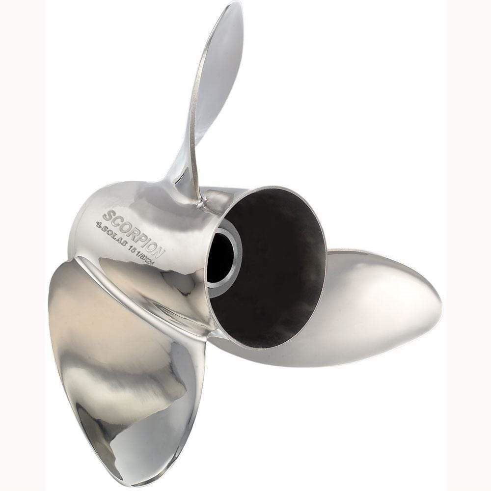 Solas Prop 3-Blade Stainless Propeller E series Rubex S3 #9561-151