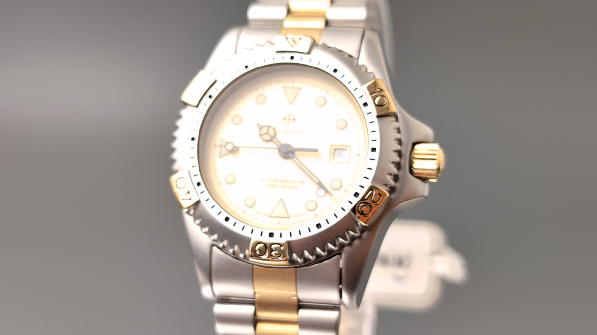 Zodiac プロフェッショナル 200m レディース Mint] Zodiac Professional 208.12.02 Date 200m Women Quartz