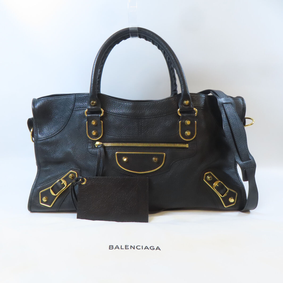 BALENCIAGA GHW Metallic Edge Part Time 2 Way Shoulder Bag BALENCIAGA GHW Metallic Edge Part Time 2 Way Shoulder Bag