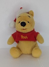 Vintage Disney Winnie the Pooh Holiday Santa Christmas Mattel Bean Bag Exclusive