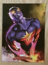 Marvel Masterpiece Captain Marvel Card Sky Box  2008