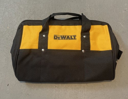 DeWalt 15” x 10" x 9" Heavy Duty Nylon Contractor Tool Bag with 3 Pockets  - Picture 1 of 5