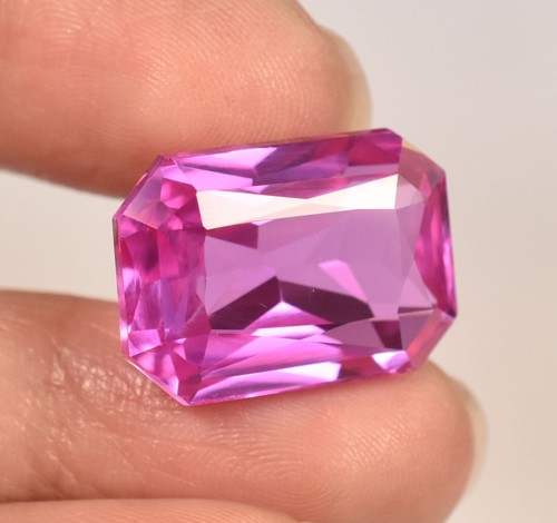 AAA Natural Flawless Ceylon Pink Sapphire Unheated Loose 26.75Ct - Picture 5 of 6