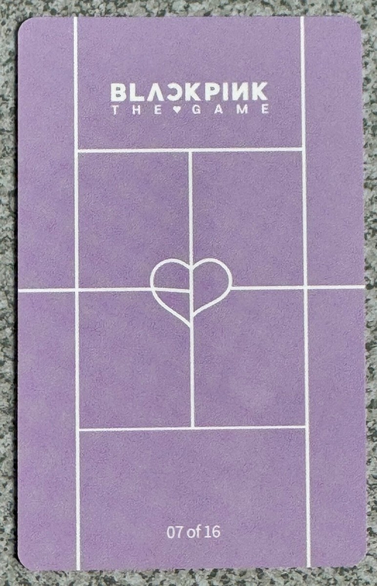 BLACKPINK BPTG SPORTY TENNIS CLUB EDITION Official Photocard ROSÉ