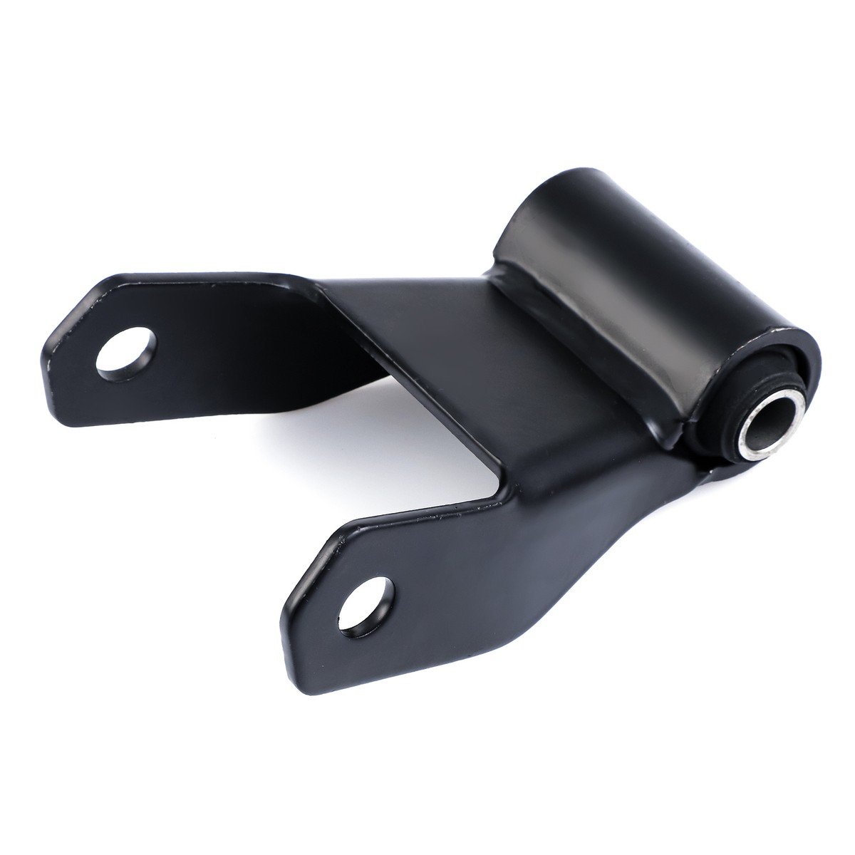 Rear Leaf Spring Shackle Bracket Hanger Kit For Ford F150, F250, F350, Bronco - Lifetime Warranty, Black Finish 11 thumbnail image