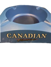 2 Canadian Classics Cigarette  Advertising Plastic Bar Ashtrays Ashtray