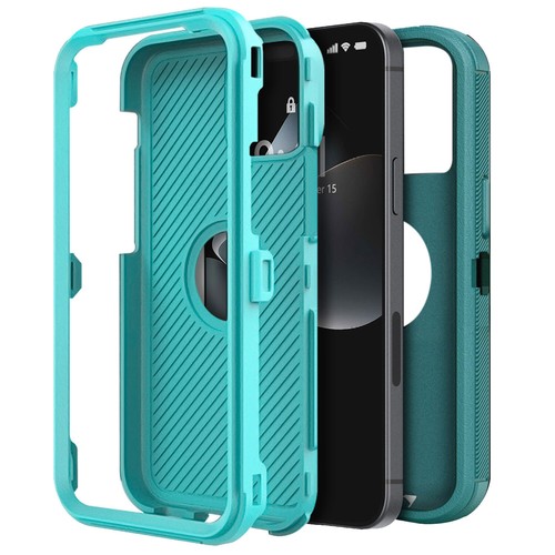 For iPhone 15 Pro Max 14 13 12 11 XR 7 8 16 SE Case Heavy Duty Shockproof Cover - Picture 87 of 87