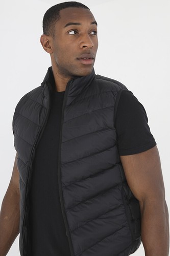 Mens BRAVE SOUL Sleeveless Outdoor Gilet Puffa Bodywamer Jacket Coat Size S - XL - Picture 4 of 7